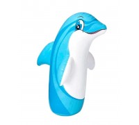 Надувная игрушка-неваляшка Дельфин