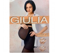 Колготки для беременных GIULIA MAMA 40 ден, цвет чёрный (nero), размер 3
