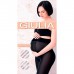 Колготки для беременных GIULIA MAMA 100 den, цвет чёрный (nero), размер 4
