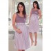 Платье женское «Хэппи» цвет лиловый, размер 46