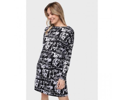 Платье для беременных «Розмари», размер 42, цвет чёрный