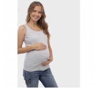 Майка для беременных «Дора», размер 48, цвет серый
