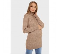 Джемпер для беременных «Миранда», размер 44, цвет коричневый