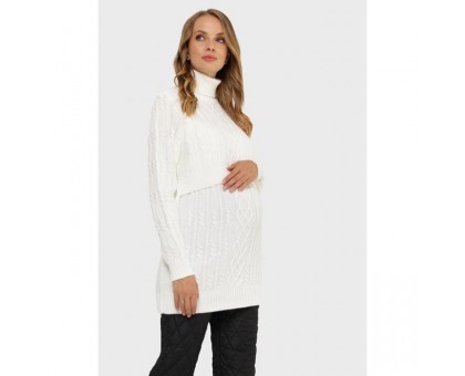 Джемпер для беременных «Миранда», размер 46, цвет белый