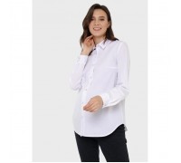 Блузка для беременных и кормления «Арина», размер 48, цвет белый