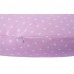 Подушка для беременных, размер 34 × 170 см, сердечки розовые