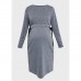 Платье для беременных «Нэнси», размер 44, цвет синий