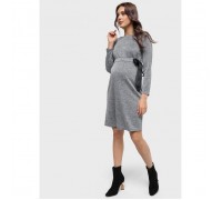 Платье для беременных «Нэнси», размер 50, цвет серый