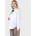 Блузка для беременных и кормления «Лейла», размер 50, цвет белый