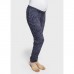 Принтованные брюки для беременных «Салмон», размер 42, цвет синий