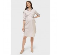 Платье для беременных «Эстель», размер 48, цвет бежевый