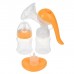 Молокоотсос ручной Maman LS-A06  3 предмета: бутылочка,соска и сменные вкладыши