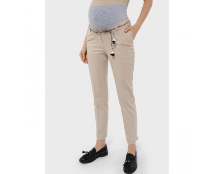 Классические брюки для беременных со вставкой на живот «Аврора», размер 44, цвет коричневый   541887